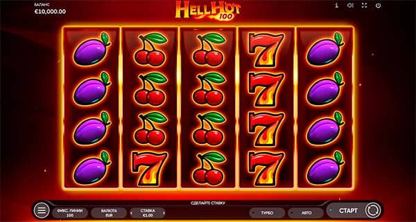 Hell Hot 100 game slot. Где играть ?